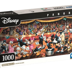 Clementoni Disney Orchestra Panorama Jigsaw Puzzle (1000 Pieces)