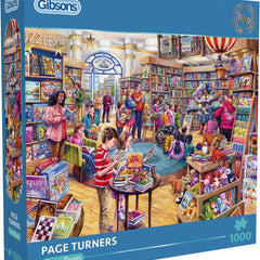 Gibsons Page Turners Jigsaw Puzzle (1000 Pieces) DAMAGED BOX