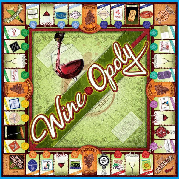 Wine-Opoly Board Game - DAMAGED