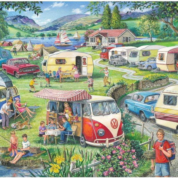 House of Puzzles Happy Holidays Jigsaw Puzzle (1000 Pieces)