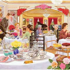 House of Puzzles The Rose Tearooms BIG Jigsaw Puzzle (500 XL Pieces)