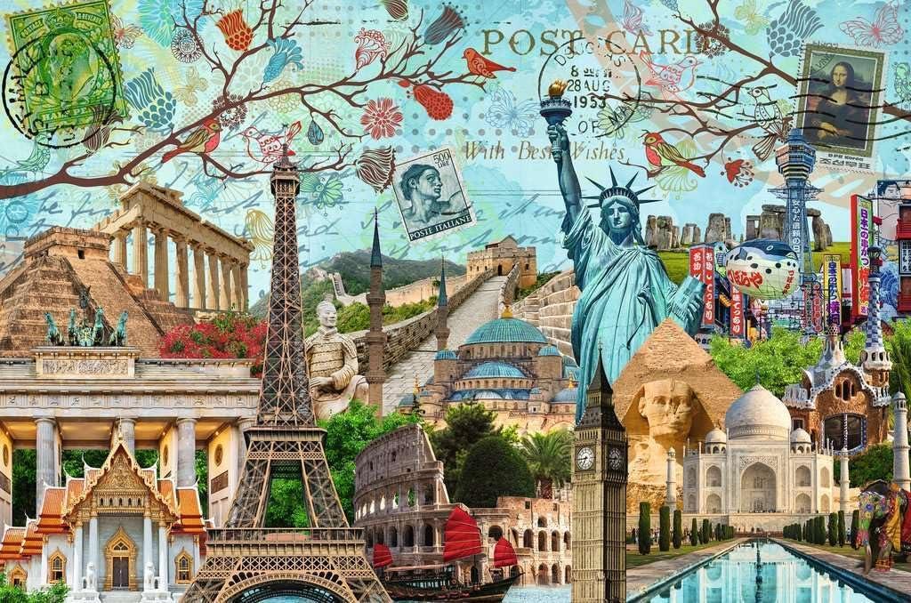 Ravensburger Big City Collage Jigsaw Puzzle (5000 Pieces)