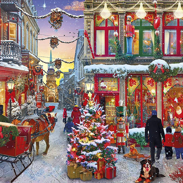Gibsons Festive Boulevard Jigsaw Puzzle (500 Pieces) - DAMAGED