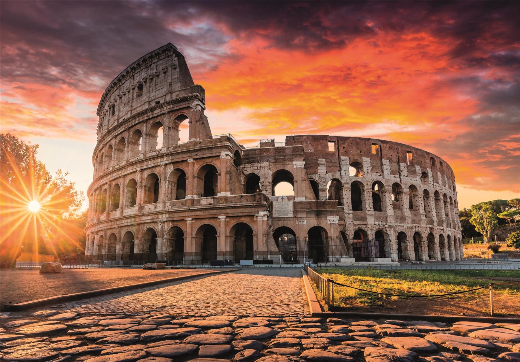 Clementoni Roman Sunset Jigsaw Puzzle (1000 Pieces)