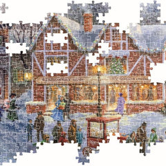 Clementoni Getting Ready For Christmas Panorama Jigsaw Puzzle (1000 Pieces) DAMAGED BOX