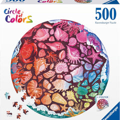 Ravensburger Seashells Circular Jigsaw Puzzle (500 Pieces)