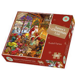 Santa's Christmas List Jigsaw Puzzle (500 Pieces)