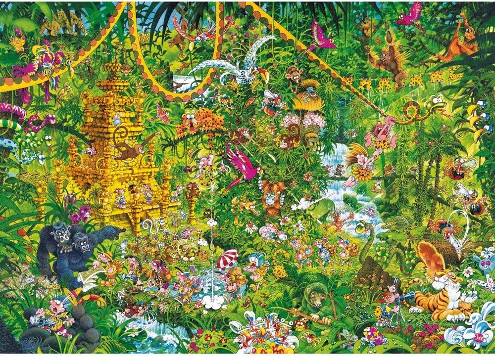 Heye Triangular Deep Jungle Jigsaw Puzzle (2000 Pieces)