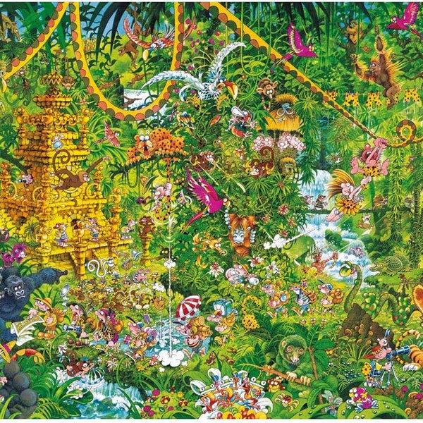 Heye Triangular Deep Jungle Jigsaw Puzzle (2000 Pieces)