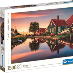 Clementoni Zaanse Schans Jigsaw Puzzle (1500 Pieces)