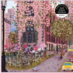 Galison Blooming Streets Jigsaw Puzzle (500 Pieces)