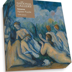 Bathers (Les Grandes Baigneuses), Cezanne- National Gallery Jigsaw Puzzle (1000 Pieces)
