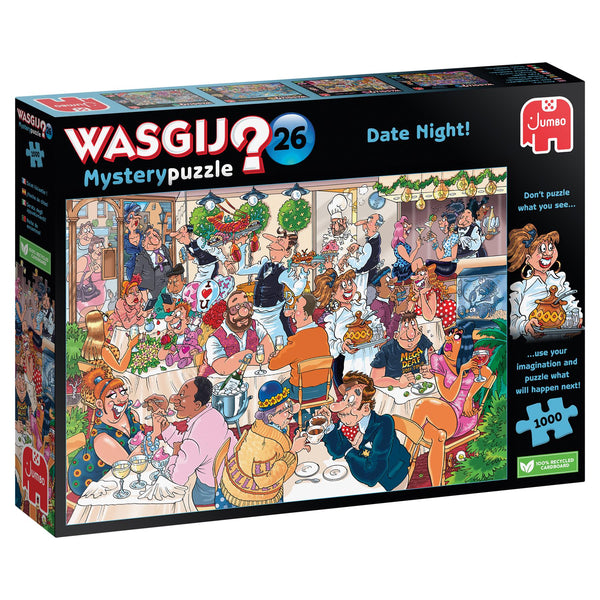 Wasgij Mystery 26 Date Night! Jigsaw Puzzle (1000 Pieces)