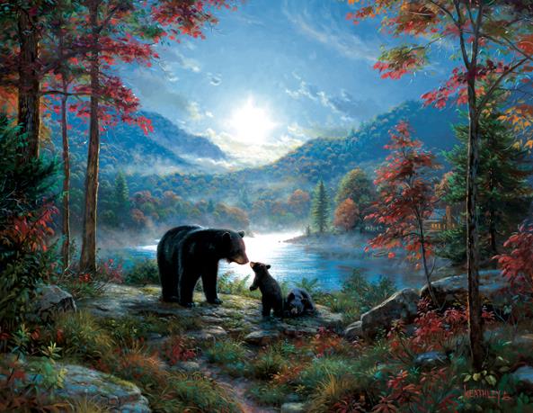 Sunsout Bedtime Kisses - Mark Keathley - Jigsaw Puzzle (1000 XL Pieces)