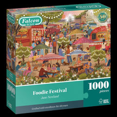 Falcon Deluxe Foodie Festival Jigsaw Puzzle Jigsaw Puzzle (1000 Pieces) DAMAGED BOX
