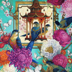 Bluebird The Asiatic Garden Jigsaw Puzzle (2000 Pieces)