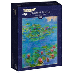 Bluebird Art Monet - Water Lilies, 1917 Jigsaw Puzzle (1000 Pieces)