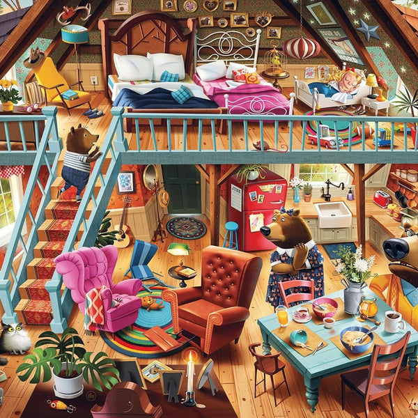 Ravensburger Goldilocks Gets Caught! Jigsaw Puzzle (1000 Pieces)