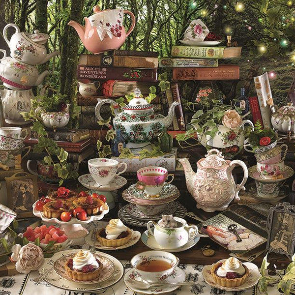 Cobble Hill Mad Hatter's Tea Party Jigsaw Puzzle (2000 Pieces)