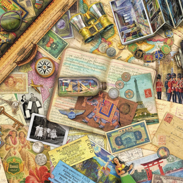 Schmidt Travel Memories, Aimee Stewart Jigsaw Puzzle (1000 Pieces)