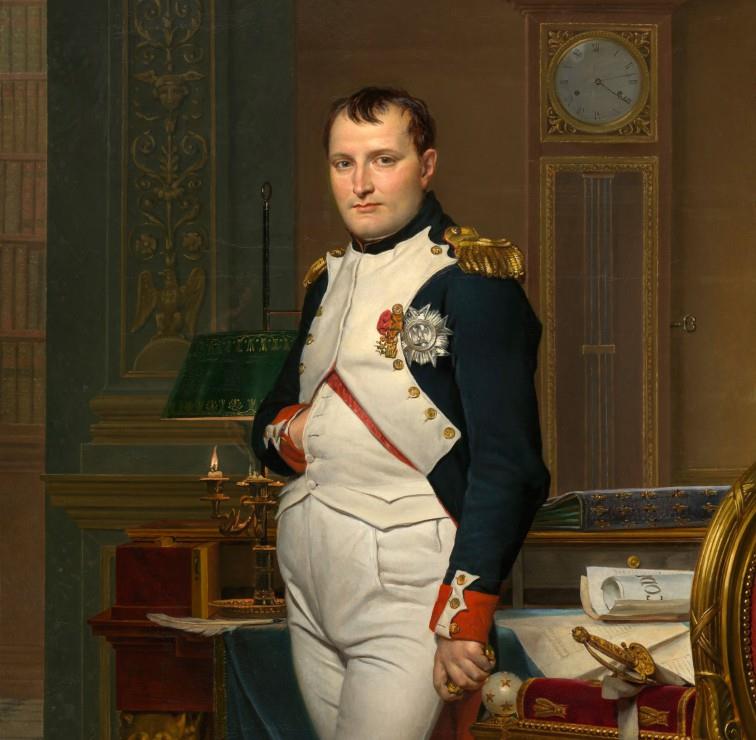 Grafika Jacques-Louis David: The Emperor Napoleon In His Study At The Tuileries, 1812 Jigsaw Puzzle (1000 Pieces)