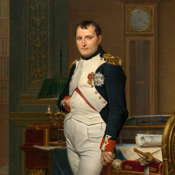 Grafika Jacques-Louis David: The Emperor Napoleon In His Study At The Tuileries, 1812 Jigsaw Puzzle (1000 Pieces)