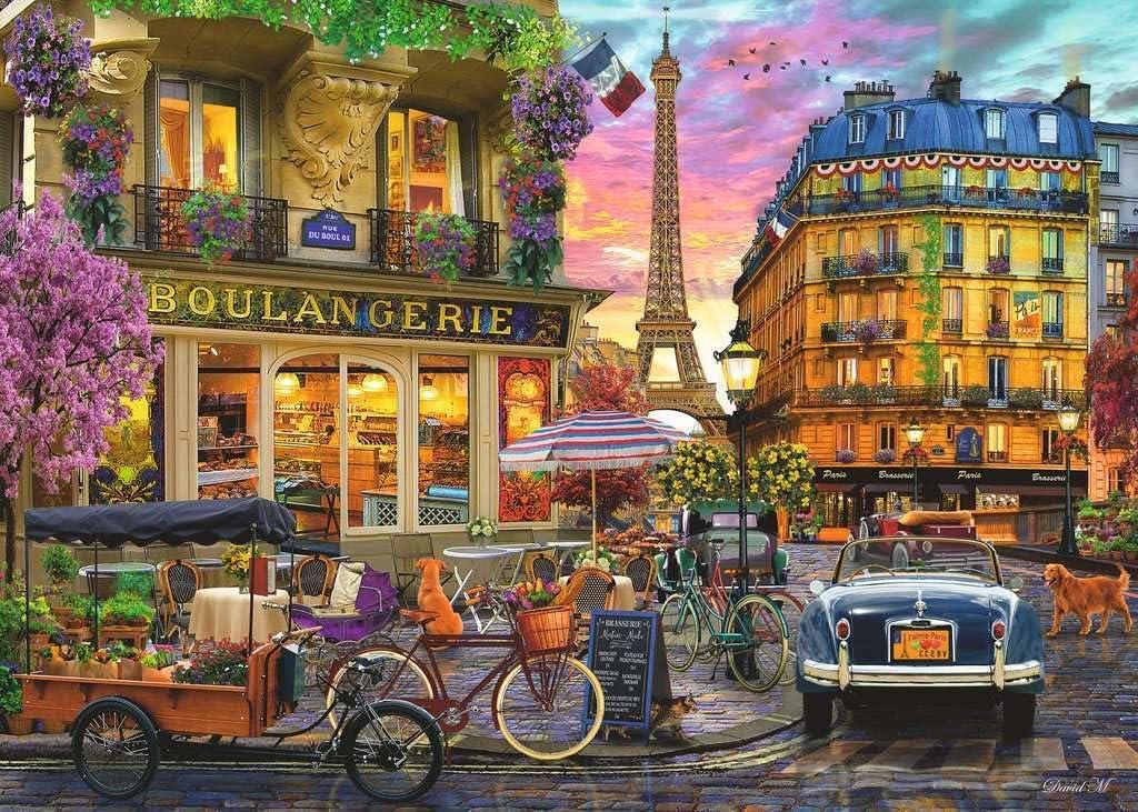 Ravensburger Paris at Dawn Jigsaw Puzzle (1000 Pieces)