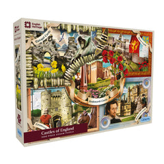 Gibsons English Heritage: Historic Castles Jigsaw Puzzle (1000 Pieces)