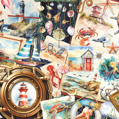 Cobble Hill Seashore Sketchbook Jigsaw Puzzle (1000 Pieces)