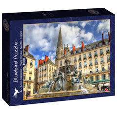 Bluebird Loire Atlantique, Place Royale, Nantes, France Jigsaw Puzzle (1000 Pieces)