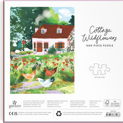 Galison Cottage Wildflowers Jigsaw Puzzle (1000 Pieces)