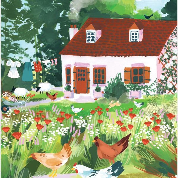 Galison Cottage Wildflowers Jigsaw Puzzle (1000 Pieces)