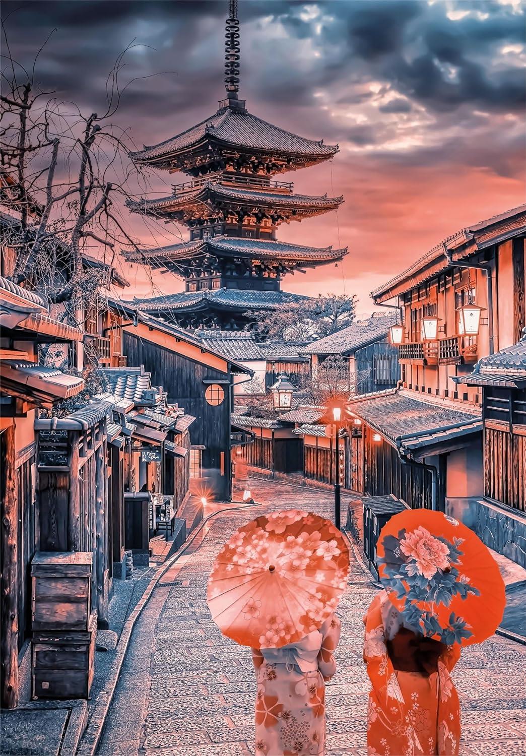 Clementoni Evening In Kyoto Jigsaw Puzzle (500 Pieces)