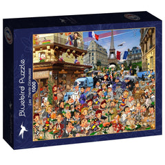 Bluebird Les Trente Glorieuses Jigsaw Puzzle (1000 Pieces)