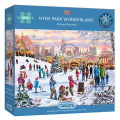 Gibsons Hyde Park Winter Wonderland Jigsaw Puzzle (1000 Pieces)