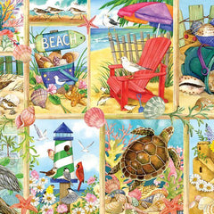 Cobble Hill Day at the Beach Jigsaw Puzzle (500 XL Pieces)