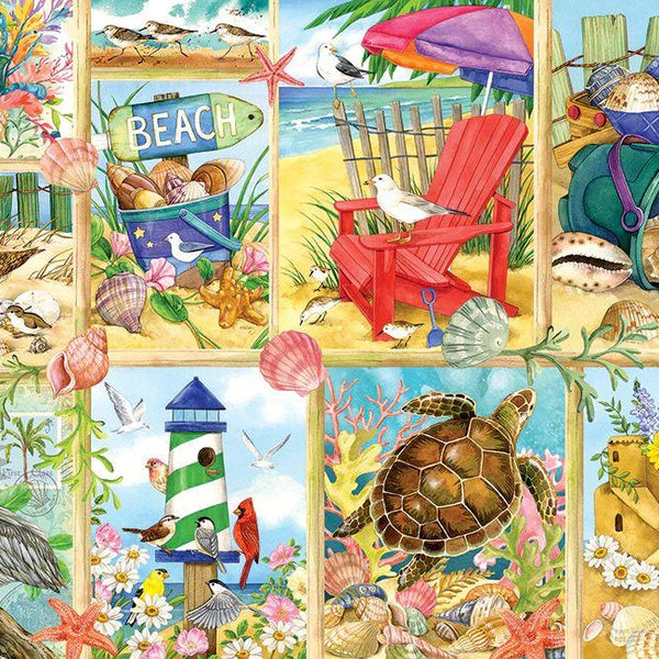 Cobble Hill Day at the Beach Jigsaw Puzzle (500 XL Pieces)