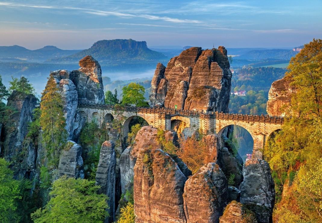 Bluebird The Bastei Bridge Jigsaw Puzzle (1000 Pieces)