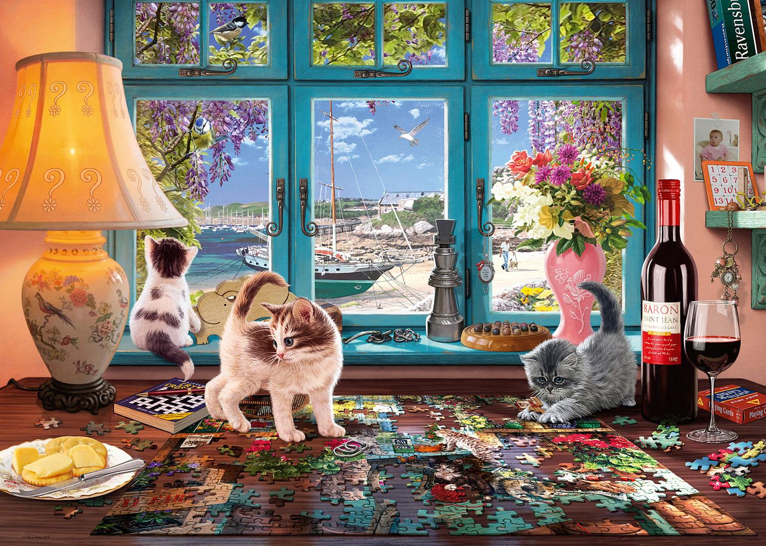 Ravensburger The Puzzler's Desk Jigsaw Puzzle (1000 Pieces)