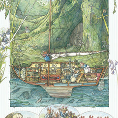Cobble Hill Brambly Hedge All Aboard Jigsaw Puzzle (500 XL Pieces)