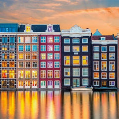Clementoni Bright Amsterdam Panorama Jigsaw Puzzle (1000 Pieces)