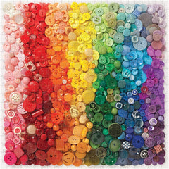 Galison Rainbow Buttons Jigsaw Puzzle (500 Pieces)