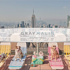 Galison The Dogs of New York City,  Gray Malin Jigsaw Puzzle (1000 Pieces)