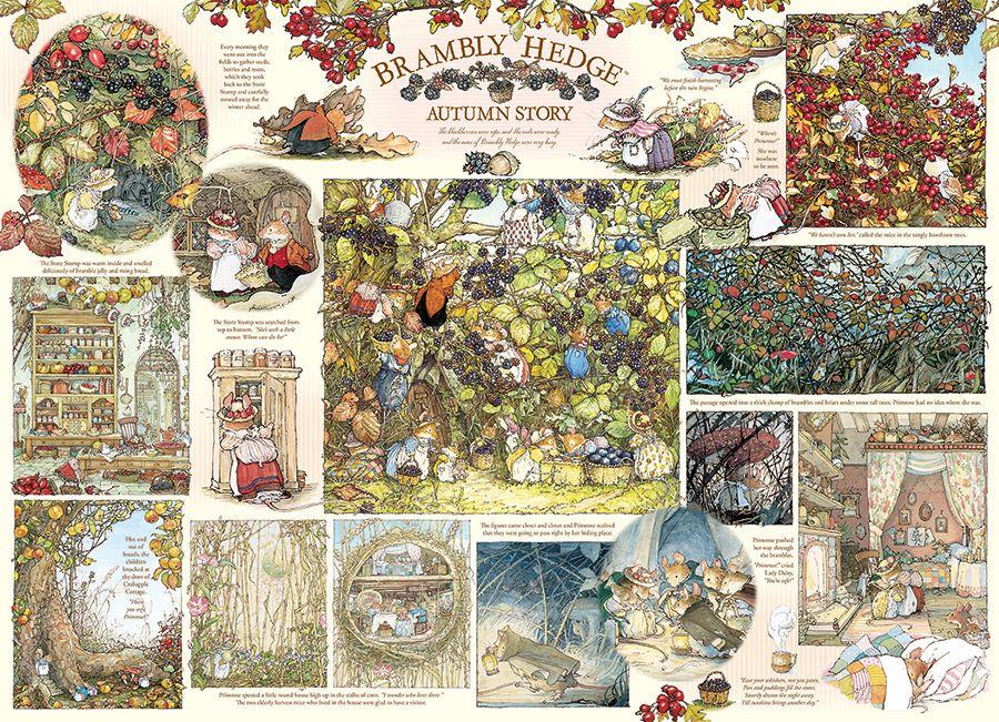 Cobble Hill Brambly Hedge Autumn Story Jigsaw Puzzle (1000 Pieces