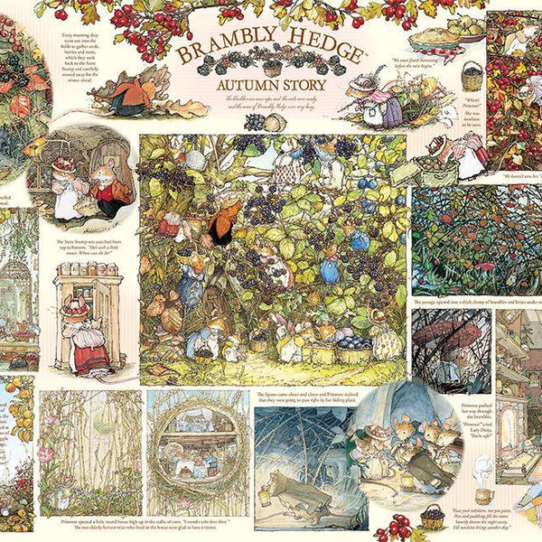 Cobble Hill Brambly Hedge Autumn Story Jigsaw Puzzle (1000 Pieces)