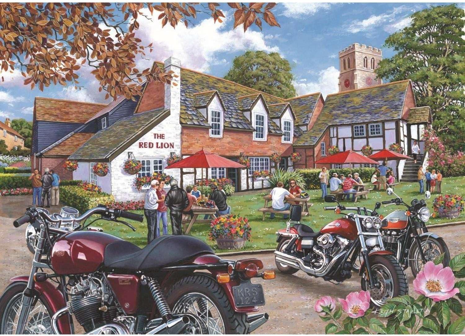 House of Puzzles Easy Riders Jigsaw Puzzle (1000 Pieces)