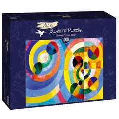 Bluebird Art Delaunay - Circular Forms, 1930 Jigsaw Puzzle (1000 Pieces)