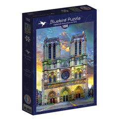 Bluebird Notre-Dame de Paris Cathedral Jigsaw Puzzle (1000 Pieces)