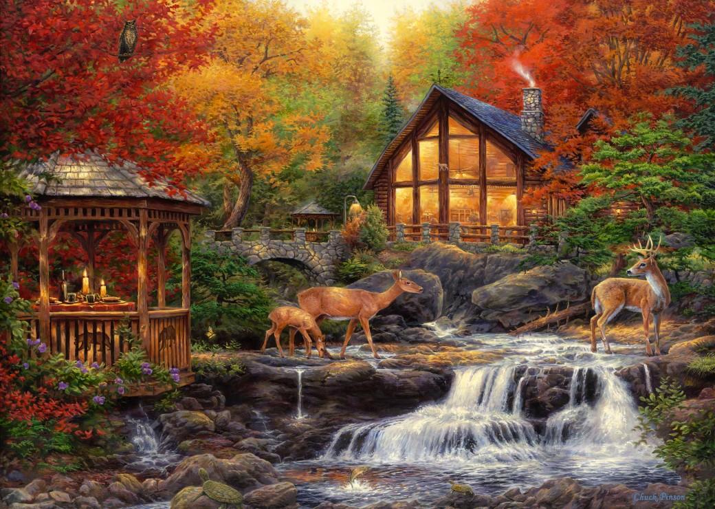 Grafika Chuck Pinson - The Colors of Life Jigsaw Puzzle (500 Pieces)