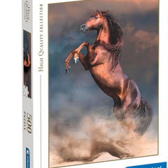 Clementoni Wild Red Stallion Jigsaw Puzzle (500 Pieces)